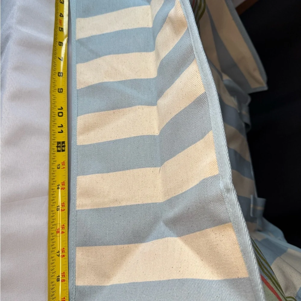 Magnolia Hearth & Hand Oversized Striped Canvas Tote Bag - Picture 6 of 11